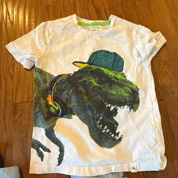 Boys size 6/7 graphic t shirt bundle Mario Cart Dinosaur - Picture 9 of 11